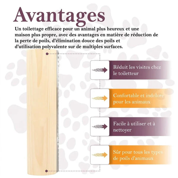 Brosse Clean'Poils™ Chevaux